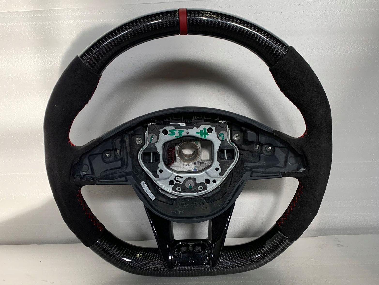 Mercedes-Benz C-Class W205 (2014-2021) Steering Wheel Carbon Alcantara AMG Style